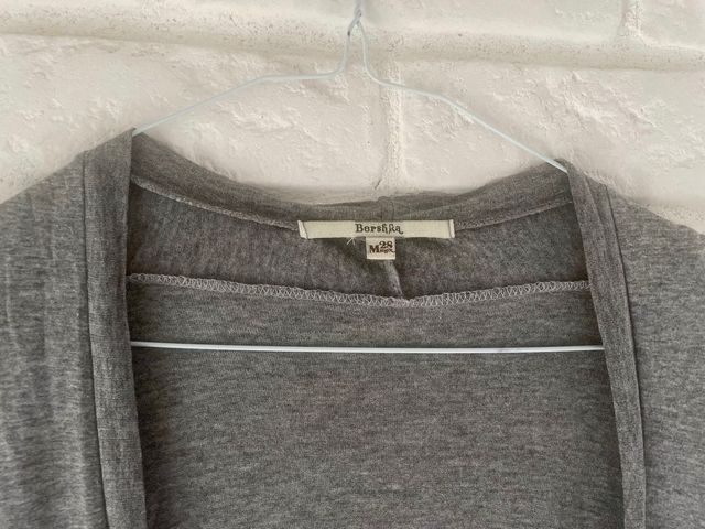 Chaqueta gris Bershka