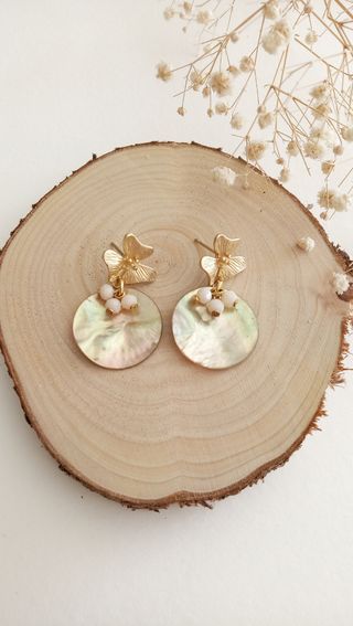 Pendientes de nácar