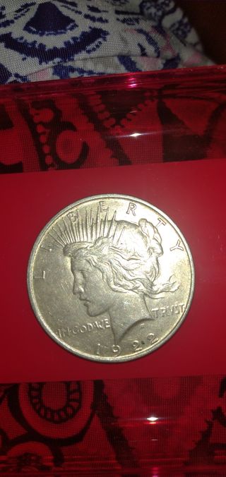One Dollar USA Liberty 1922 silver