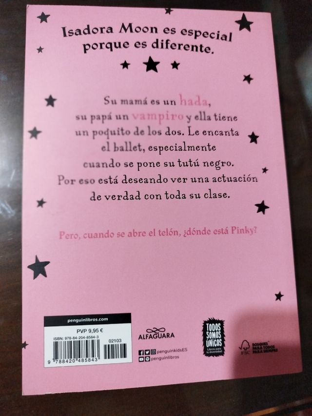 Libro Isadora Moon va al ballet