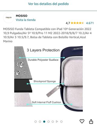 Funda Tablet o iPad Mosiso