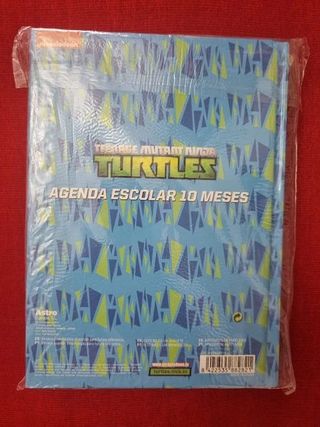 Teenage Mutant Ninja Turtles Tmnt Agenda Escolar