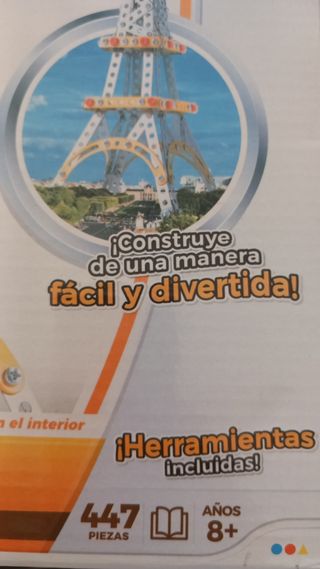Juego construcción Torre Eiffel