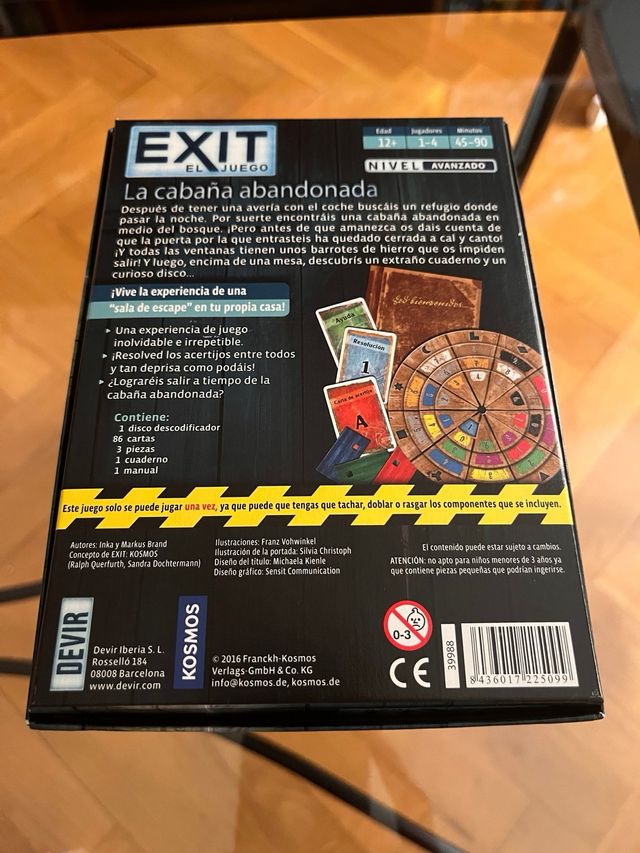 Exit la cabaña abandonada