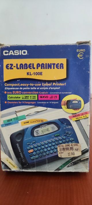 Etiquetadora Casio KL-100E