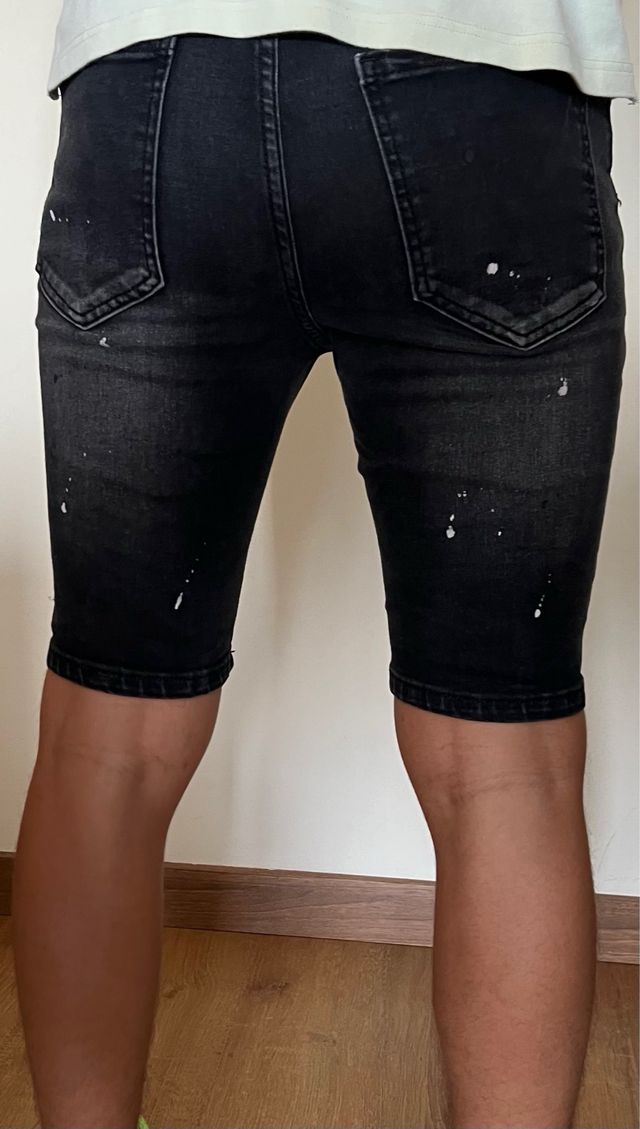 Tres pantalones cortos hombre talla 38