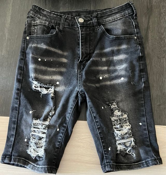 Tres pantalones cortos hombre talla 38