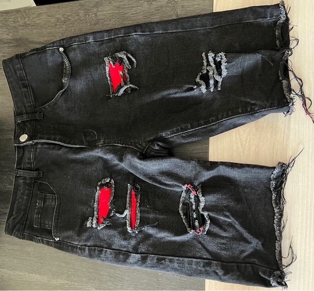 Tres pantalones cortos hombre talla 38