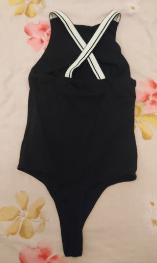 Body negro Bershka S