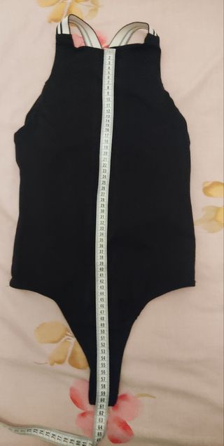 Body negro Bershka S