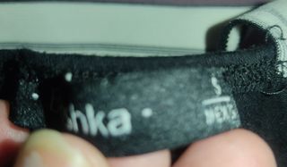 Body negro Bershka S