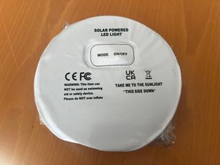 LUCES SOLARES FLOTANTES PARA PISCINAS