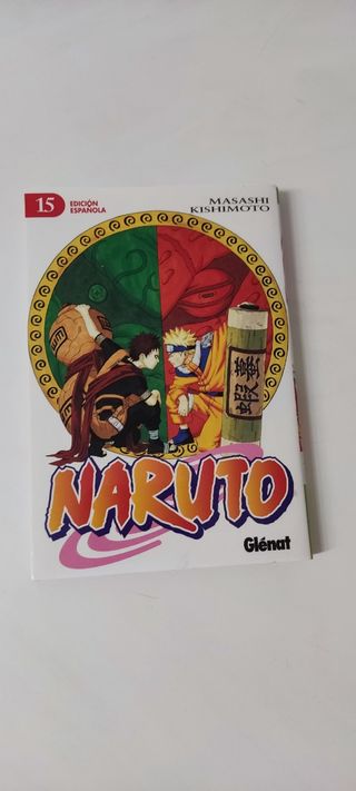 Naruto libro 15