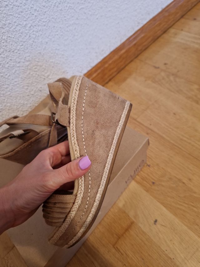 Sandalias de cuña