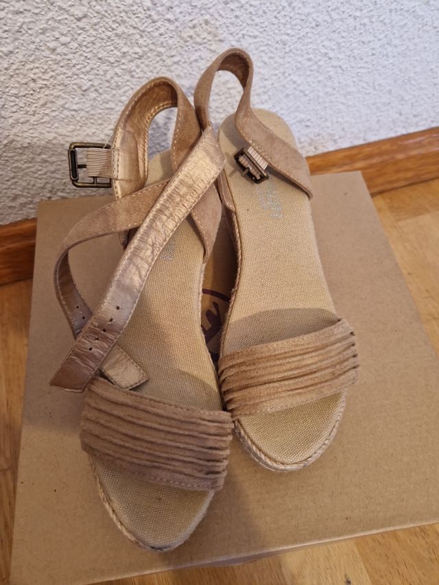 Sandalias de cuña