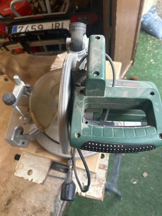 Angletadora con disco recien afilado a estrenar