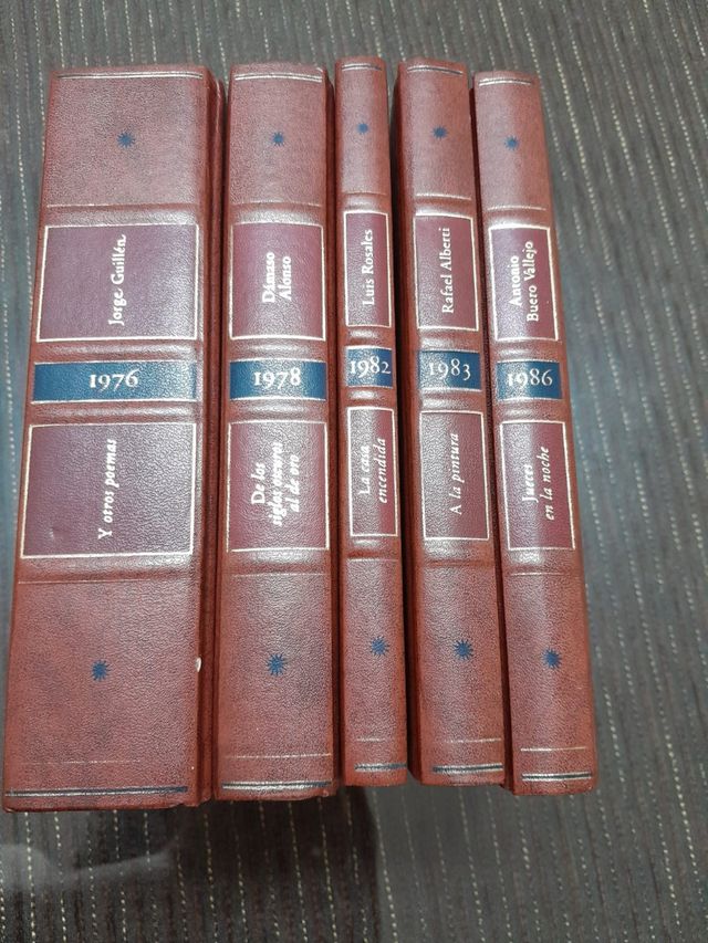 4 LIBROS PREMIO CERVANTES