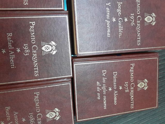 4 LIBROS PREMIO CERVANTES