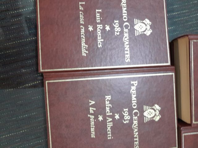 4 LIBROS PREMIO CERVANTES