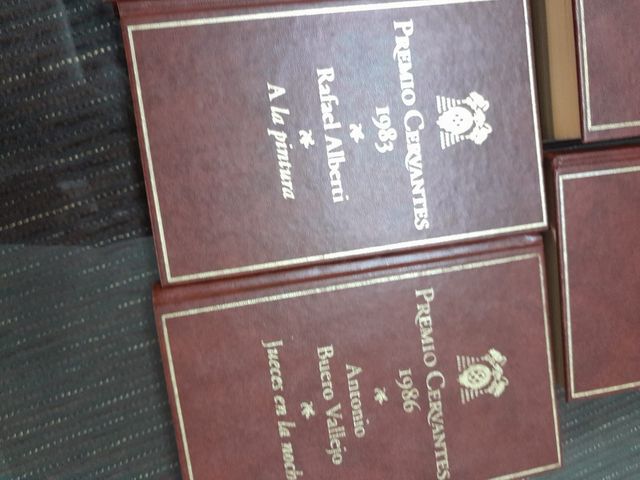 4 LIBROS PREMIO CERVANTES