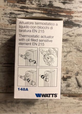 Testina Termostatica Watts 148A