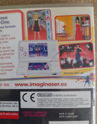 🇪🇦COMO NUEVO.Juego DS Imagina ser estrella cine