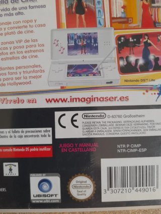 🇪🇦COMO NUEVO.Juego DS Imagina ser estrella cine