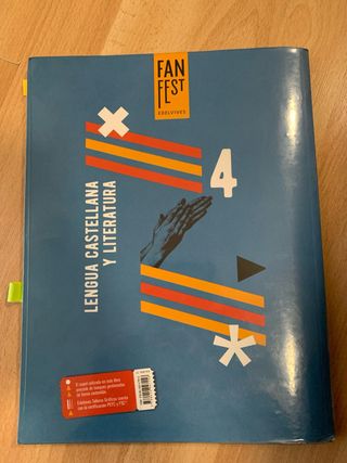 Libro lengua castellana y literatura secundaria 