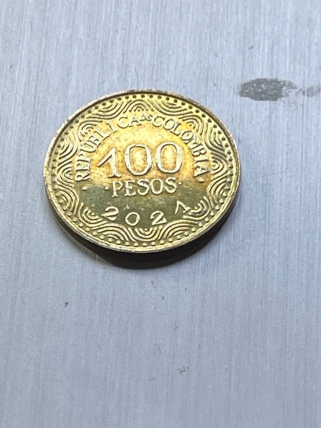 100 pesos colombianos año 2021
