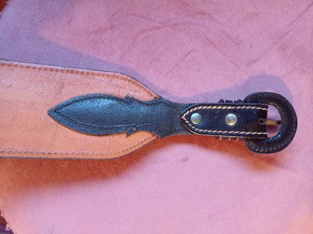 cintura Felisi vera pelle colore azzurro