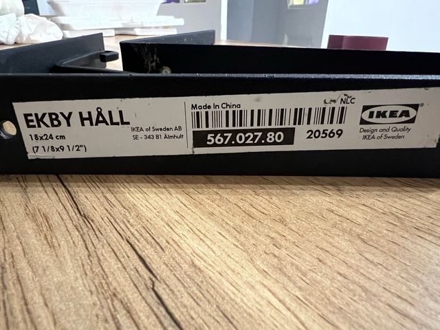 Escuadras reforzada Ikea (se vende el par)