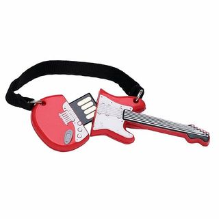 Pendrive Guitarra Eléctrica Roja 32gb 2.0