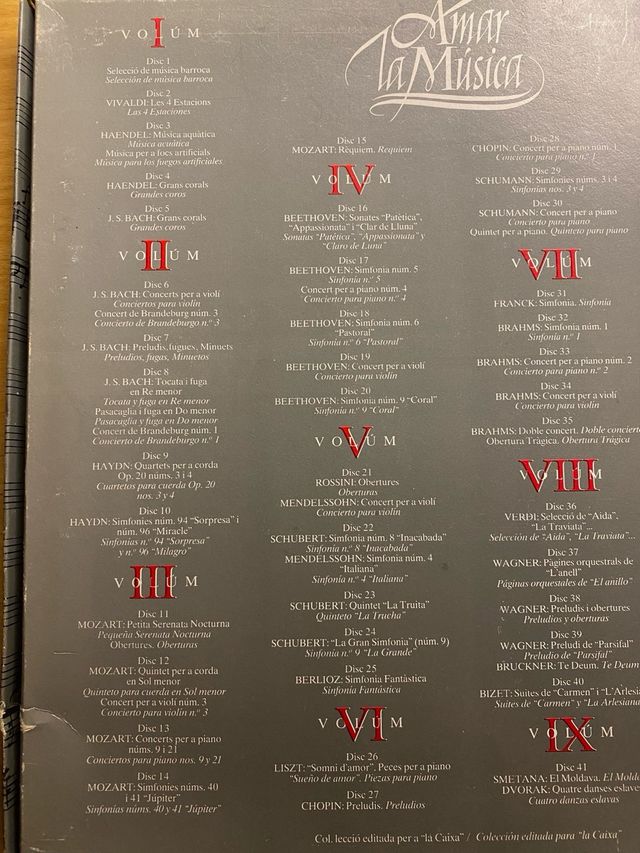 Vinilos Mozart: 5 vinilos