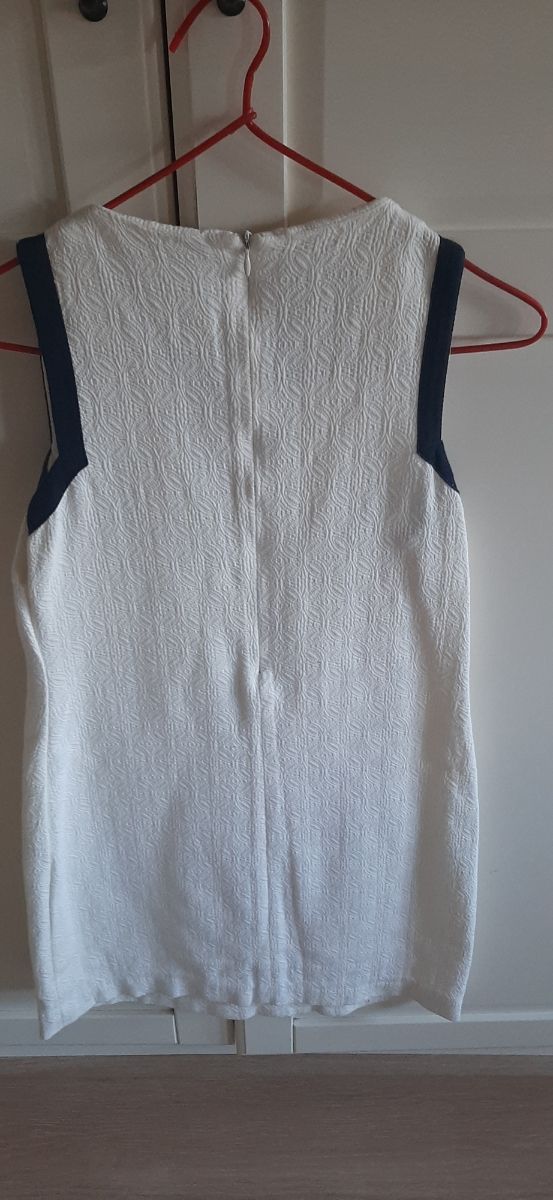 Vestido blanco midi TMX