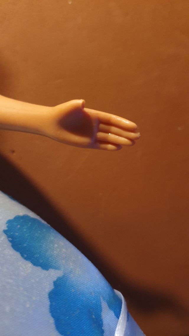 Barbie primavera con capelli castani vintage