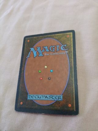 Carta Magic Espadas en guadañas