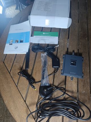 Orpey Amplificador de señal móvil coche 