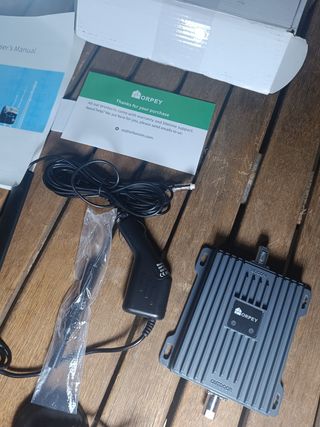 Orpey Amplificador de señal móvil coche 