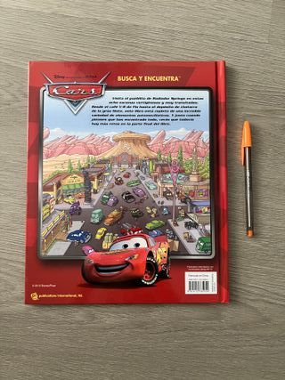 Libro juego XL Disney Pixar Busca y encuentra