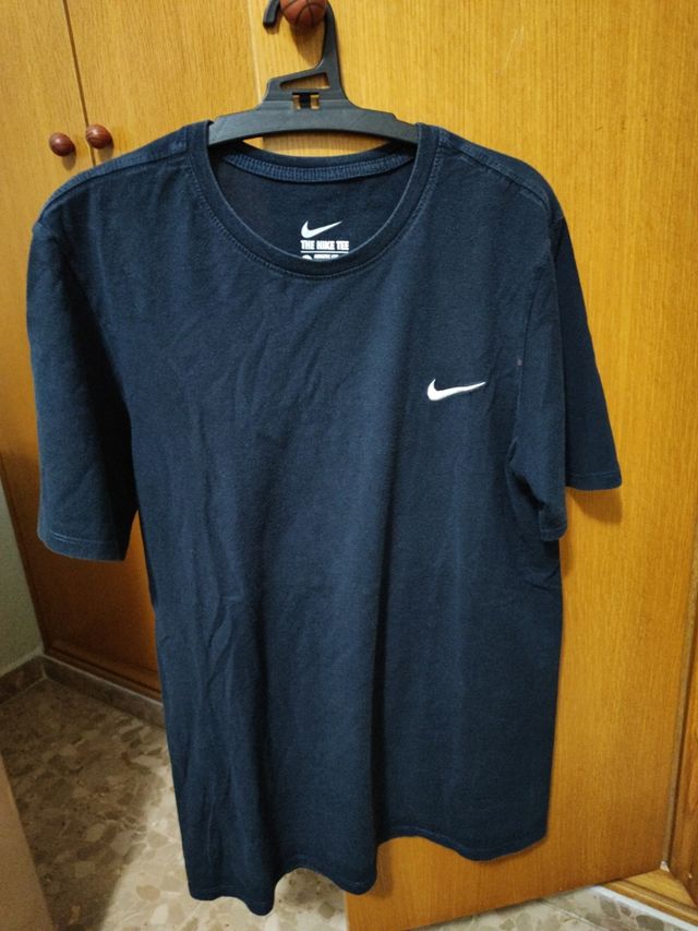Camiseta Azul Nike Talla S