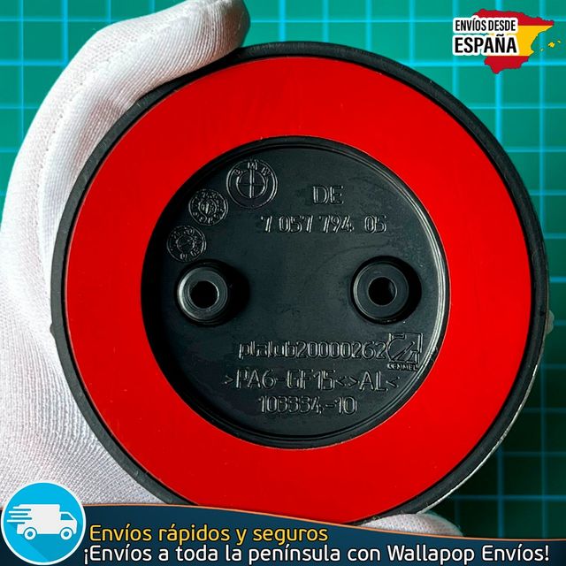 Emblema BMW 82mm de 2 Pines Capó/Maletero Adhesivo