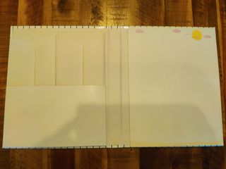 Conjunto hojas y sobres Busquets vintage