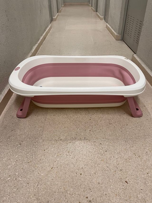 BEARTOP Bañera Plegable Bebé Ergonómica