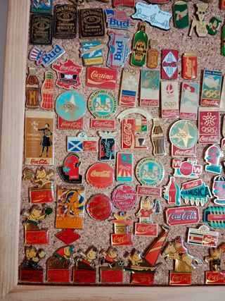 Pins Olímpicos Cocacola Pepsi etc