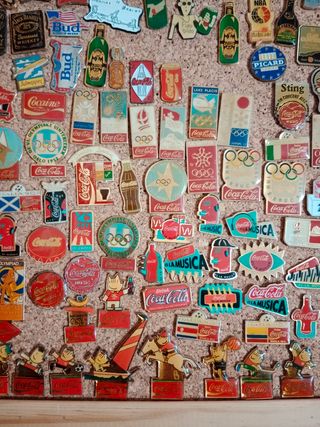 Pins Olímpicos Cocacola Pepsi etc