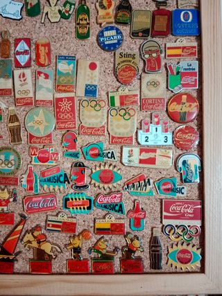 Pins Olímpicos Cocacola Pepsi etc