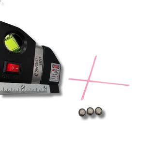 ✅ Nivel láser multiusos + cinta metrica 2,5m