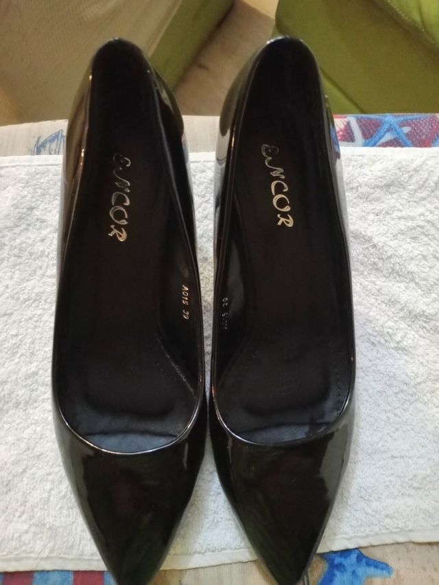 Zapatos tacon mujer negros