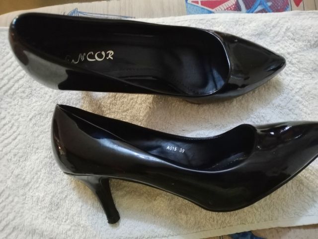 Zapatos tacon mujer negros
