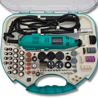 ✅ Multiherramienta tipo dremel + accesorios 220v